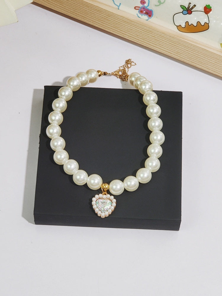 Princess-style Pet Necklace Jewelry