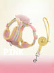 Dopamine Colorblock Breathable Dog Harness & Leash