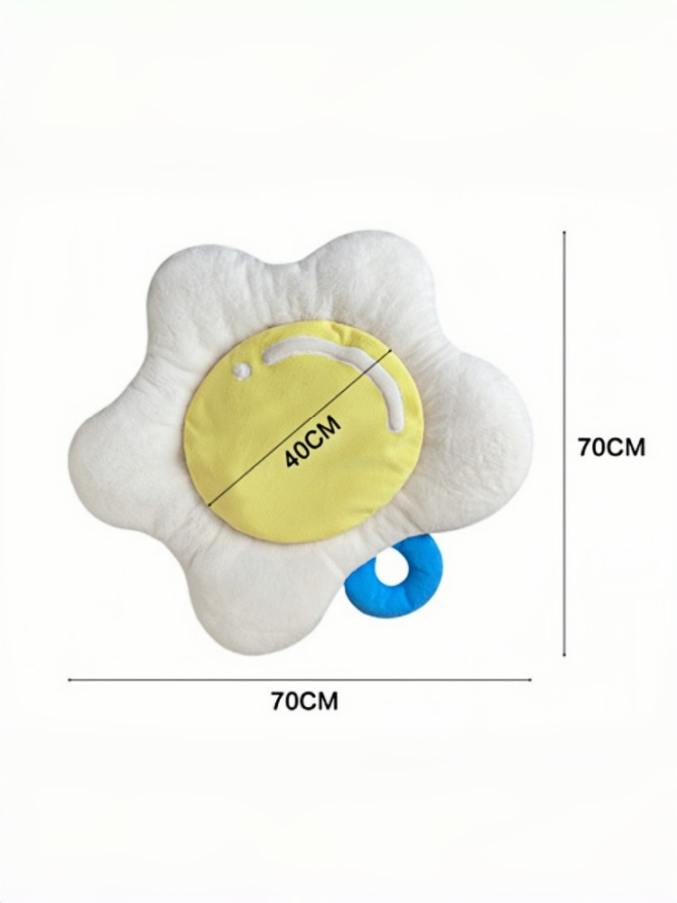 “Sunny-Side-Up” Egg Pet Mat