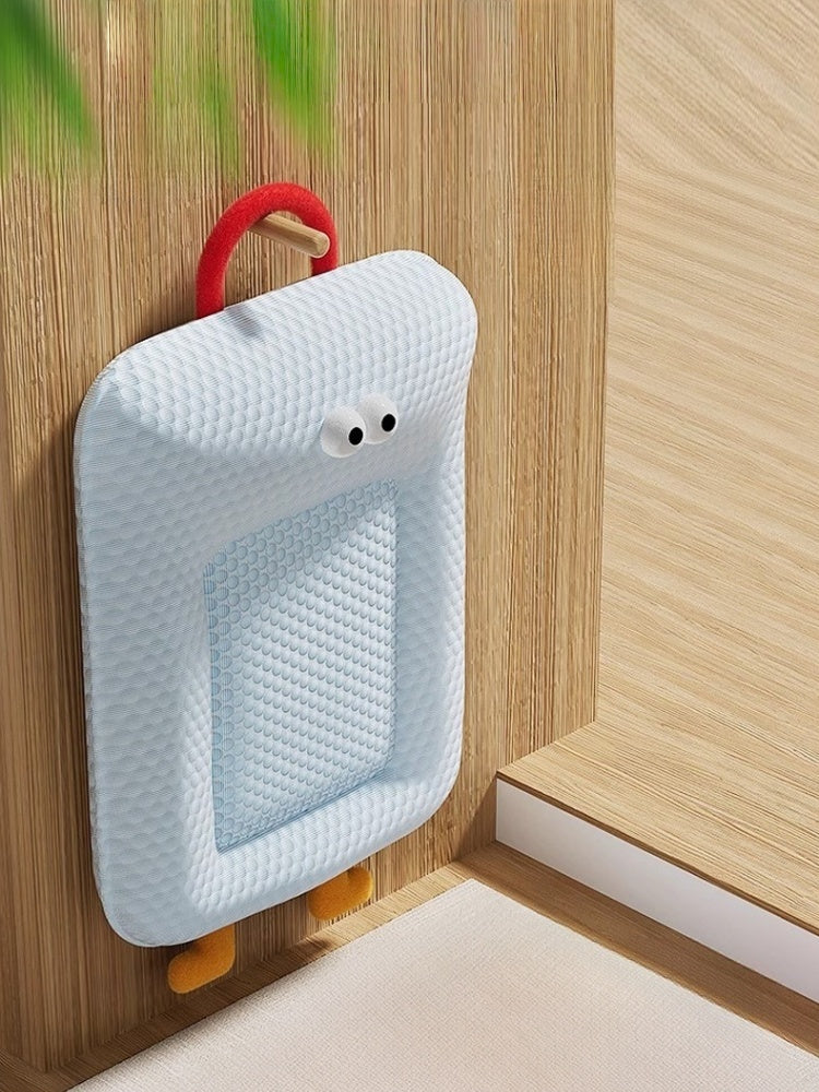 Cooling Pet Bed with Pillow Support