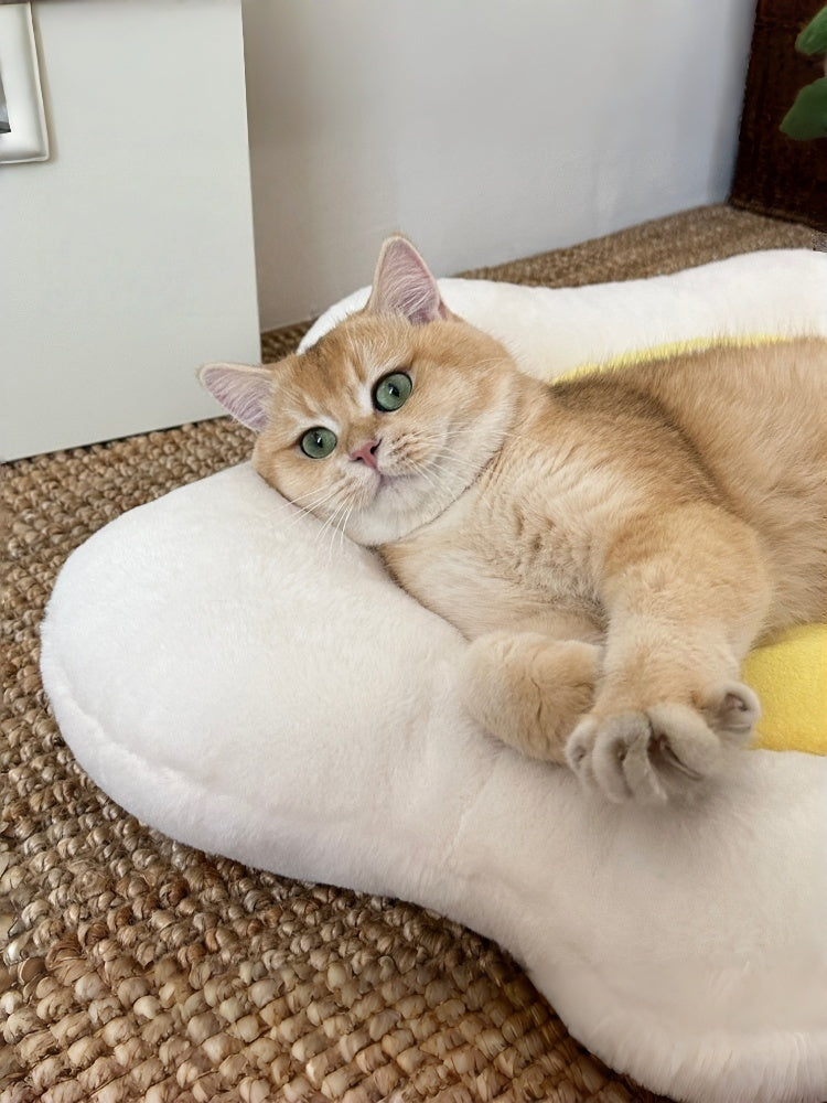 “Sunny-Side-Up” Egg Pet Mat