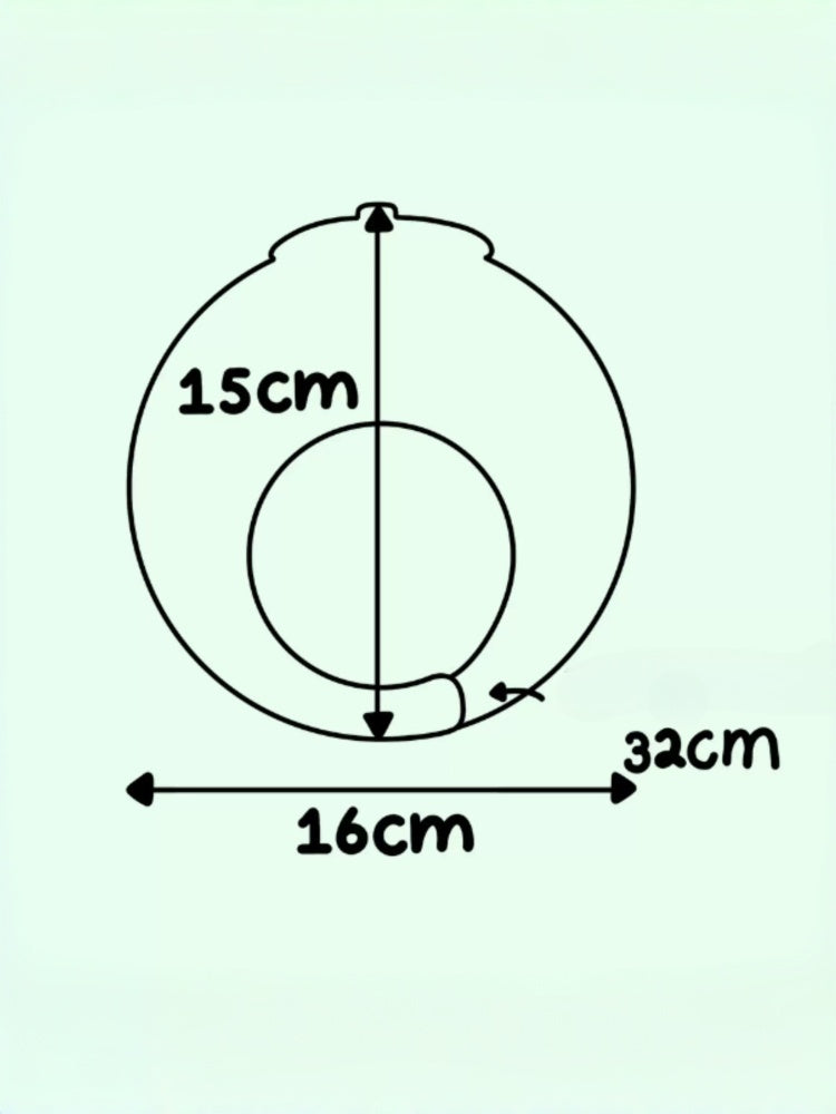 Petit Shope Tomato Plush Pet Headpiece