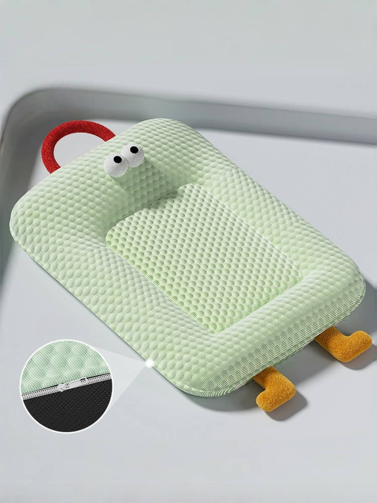 Cooling Pet Bed with Pillow Support