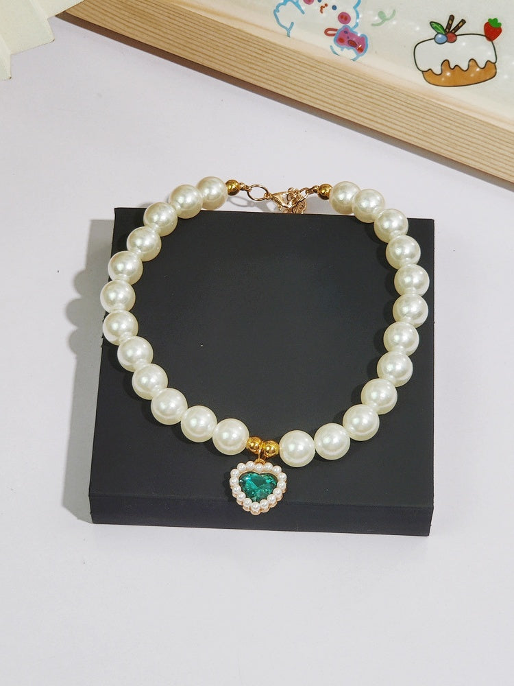 Princess-style Pet Necklace Jewelry