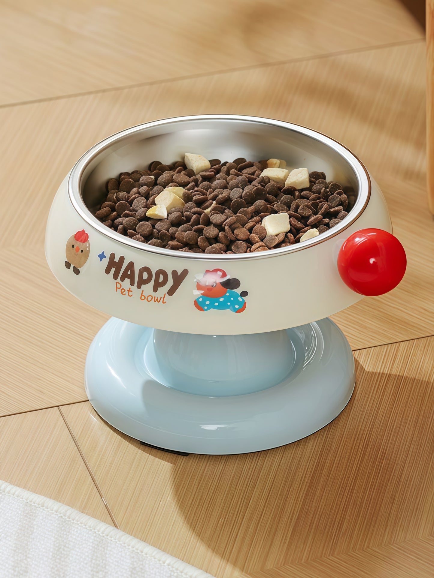 Ice Cream Stainless Pet Bowl