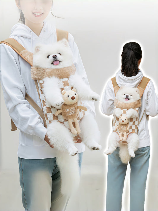 Fleece-Lined Front Pet Carrier Sling