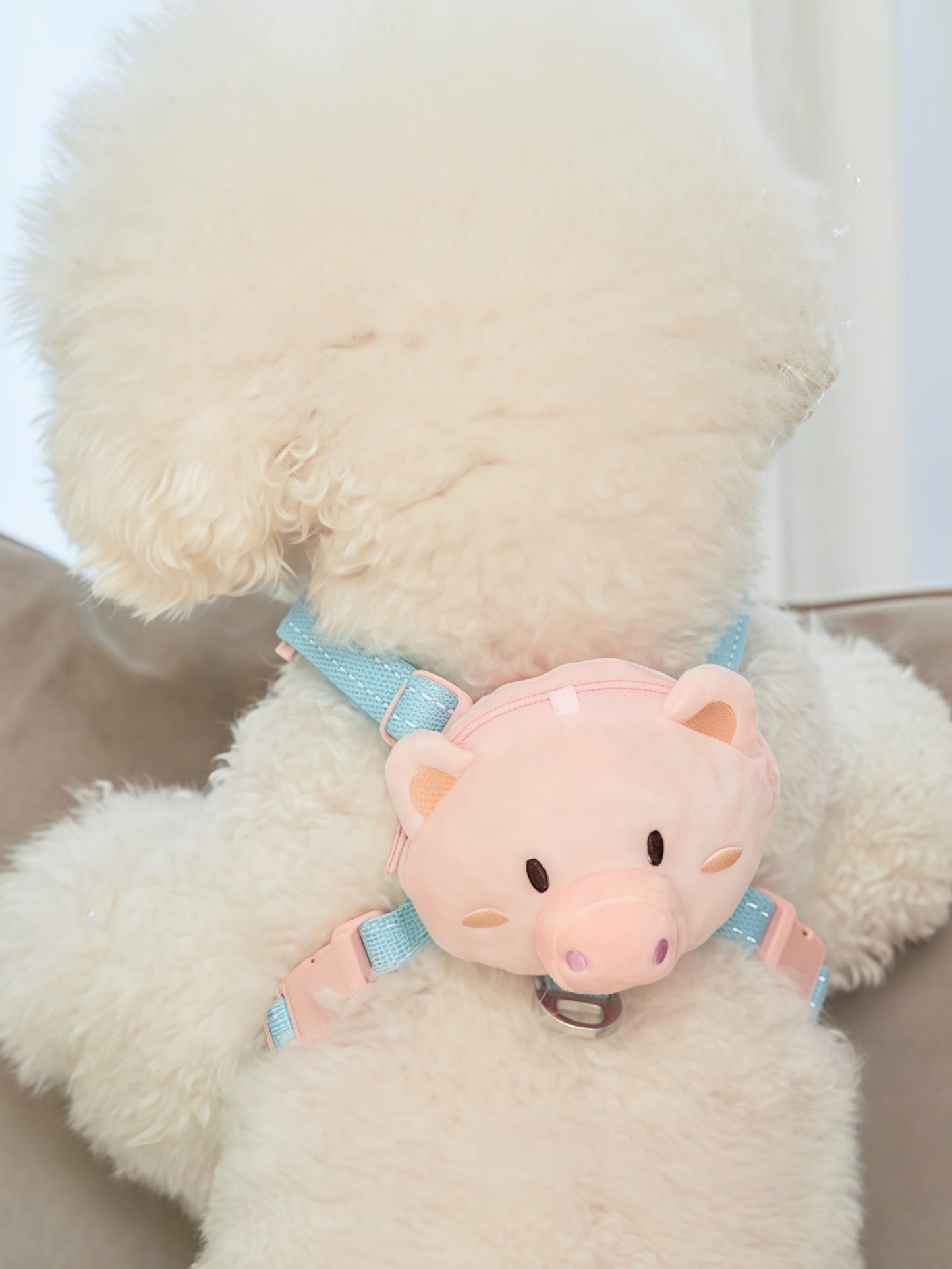 Plush Cartoon Poop Bag Holder & Mini Treat Pouch