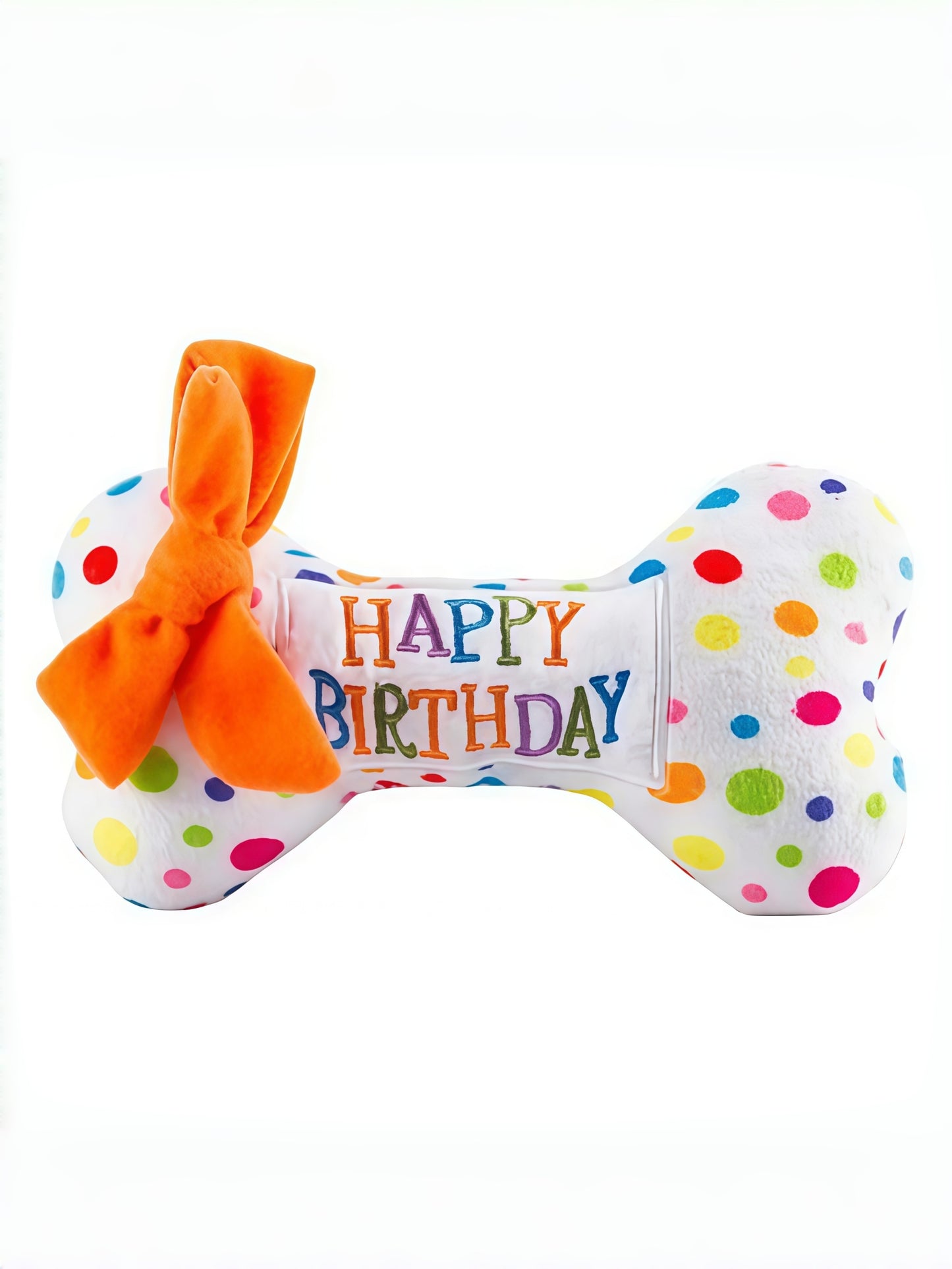 Plush Dog Birthday Squeaky Toy