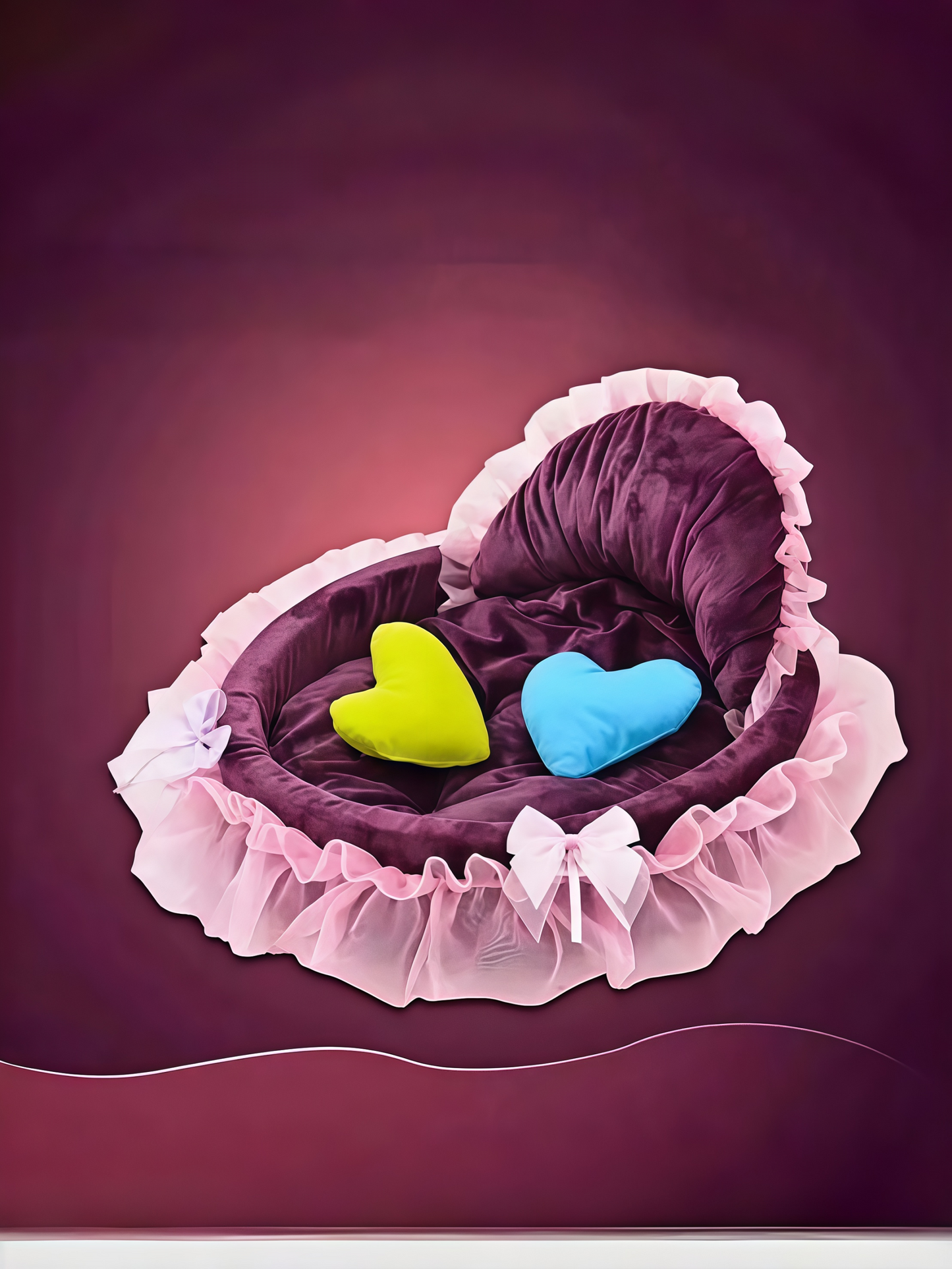 Princess Lace Pet Bed