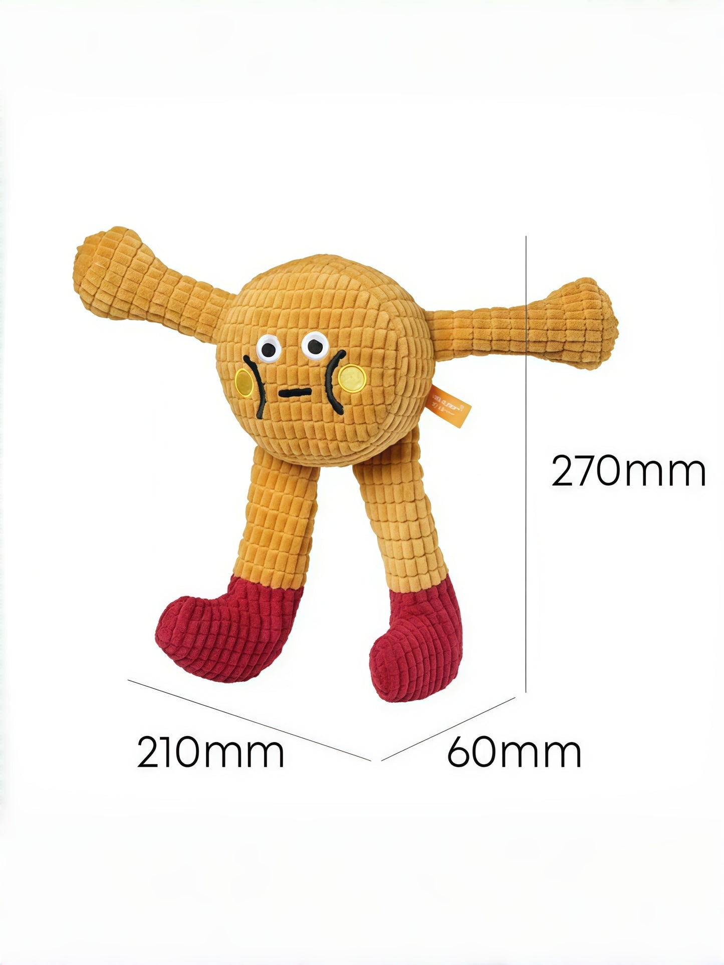 Squeaky Catnip Toy for Cats & Small Dogs