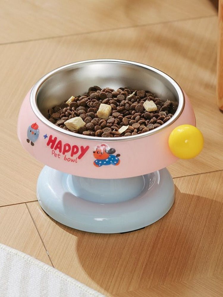 Ice Cream Stainless Pet Bowl