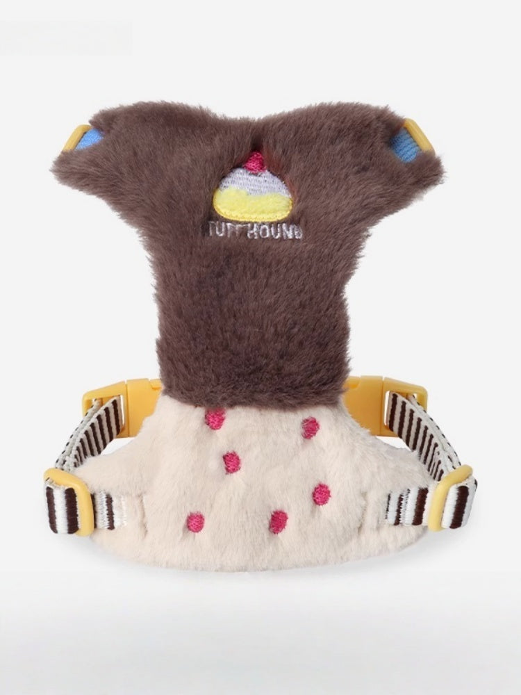 Tuffhound Winter Plush Vest Harness