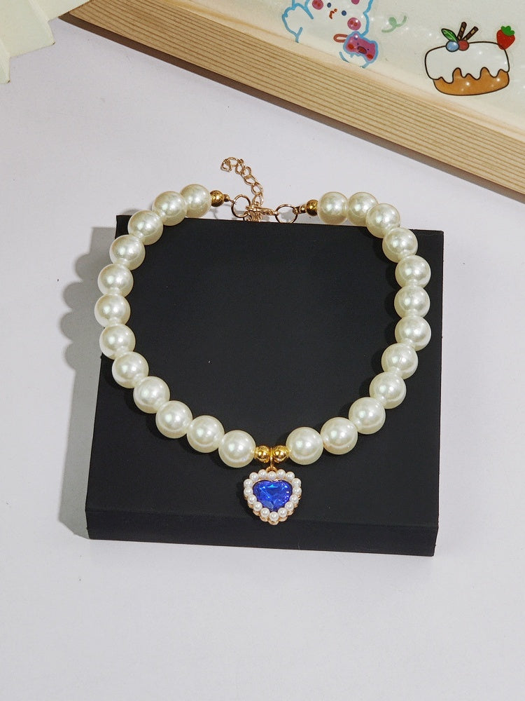 Princess-style Pet Necklace Jewelry