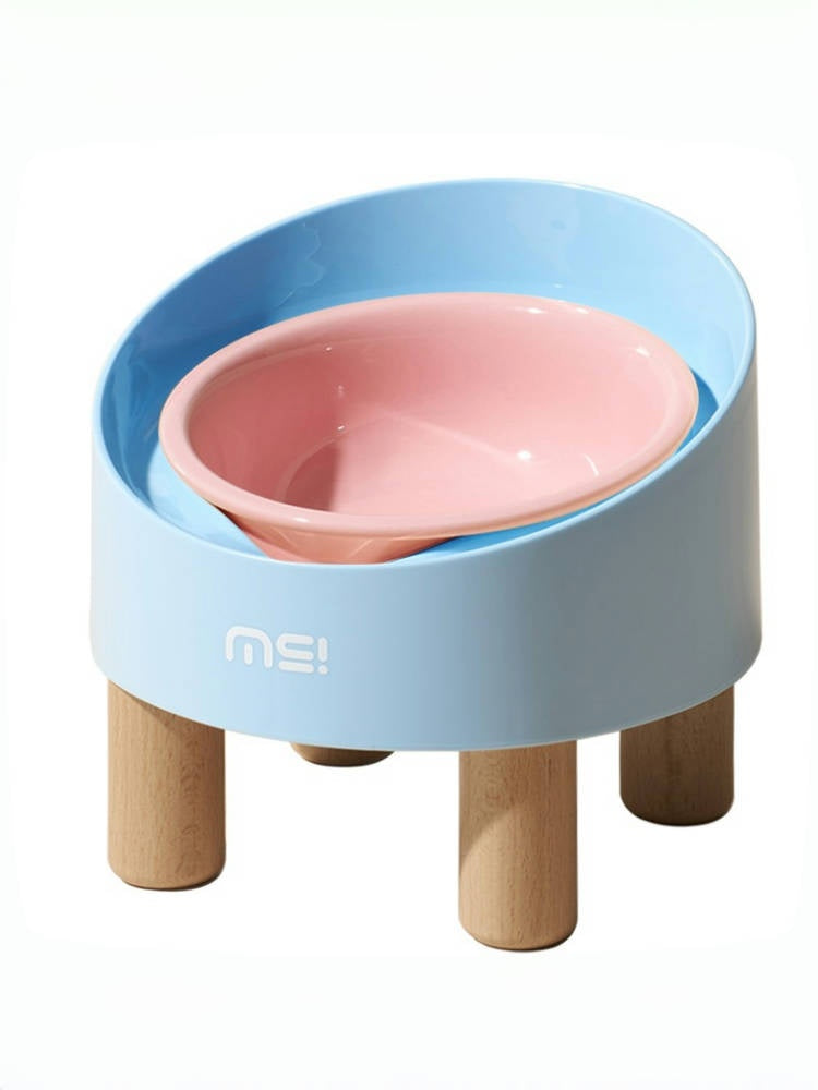 Anti-spill Pet Bowl with Comfort Design