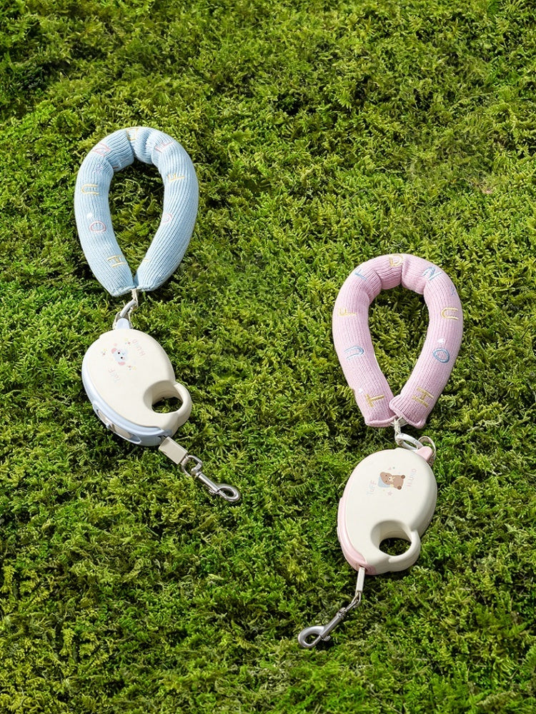 Mini Retractable Leash with Detachable Wrist Strap