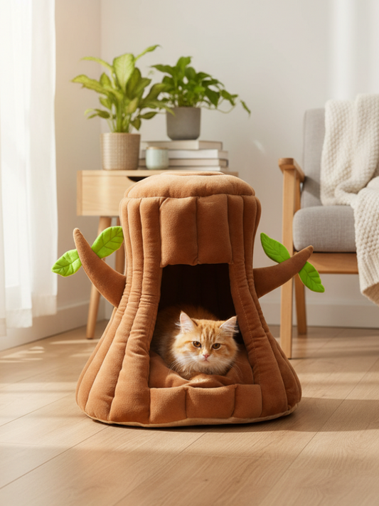 Tree-Shaped Cat Nest