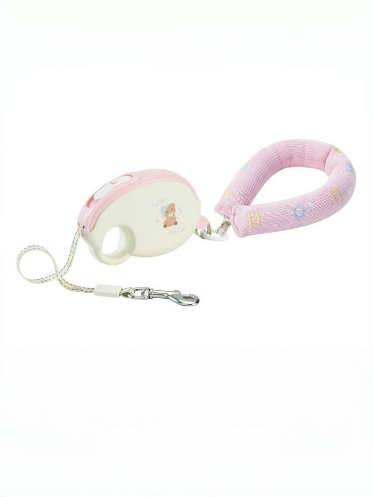 Mini Retractable Leash with Detachable Wrist Strap