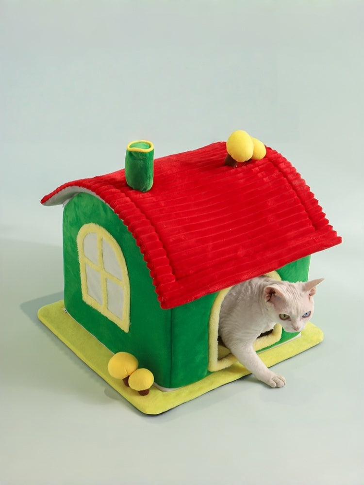 TOOCAT “MaiMai House” Enclosed Pet Cave