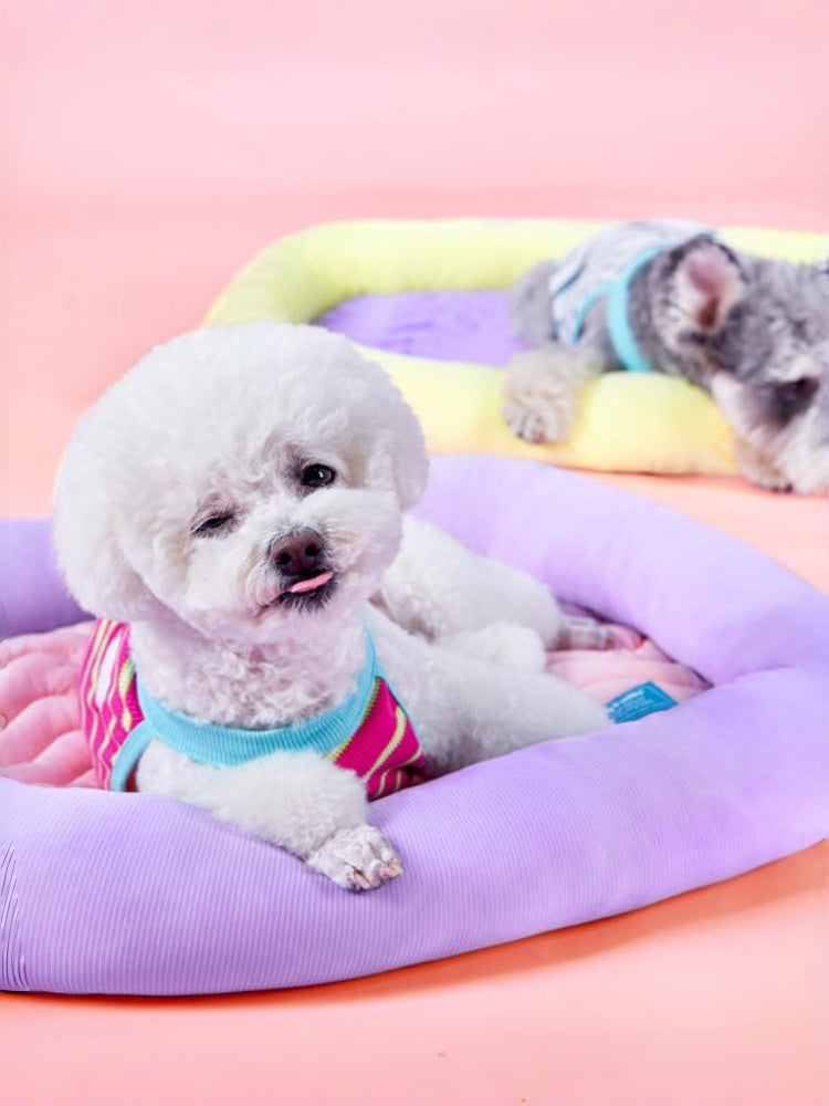 Ice-Silk Cooling Pet Bed