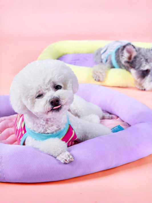 Ice-Silk Cooling Pet Bed
