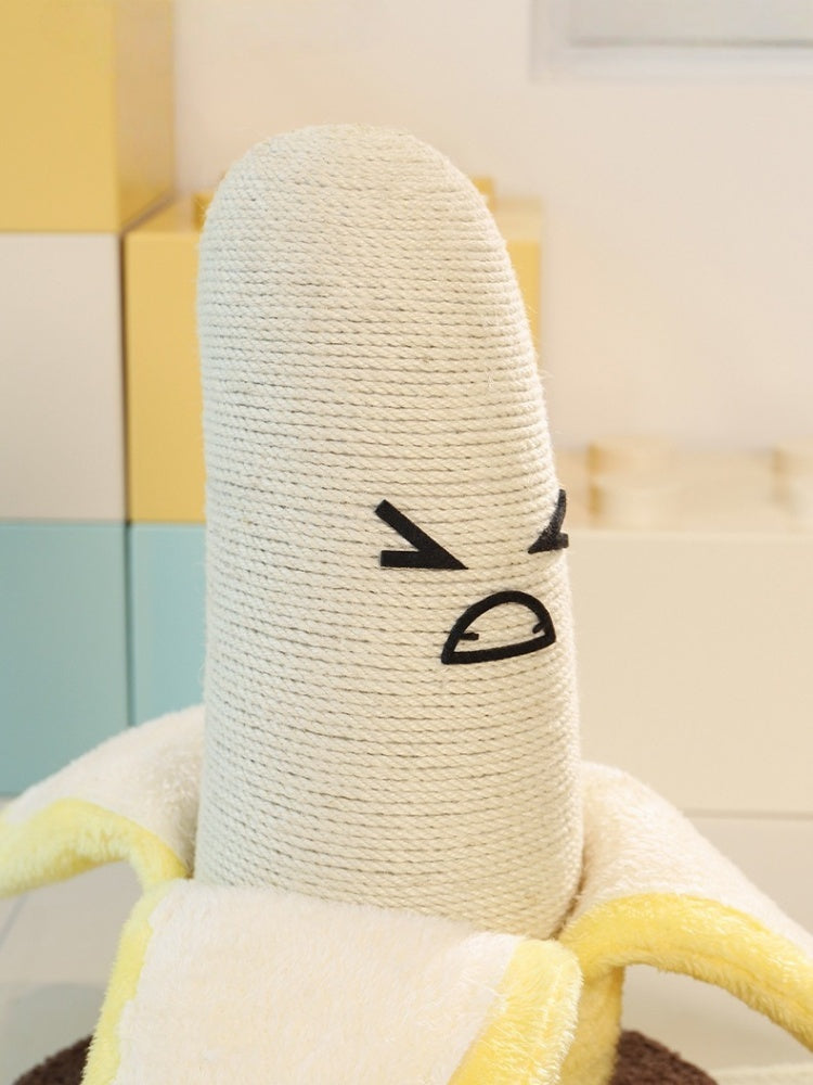 Banana Cat Scratching Post