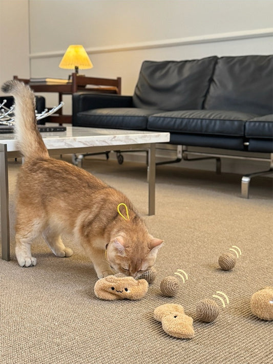 TOOCAT Peanut Cat Toy Set