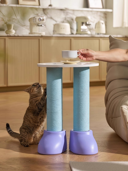 3-in-1 cat scratching post with bed and table from Puff Paw