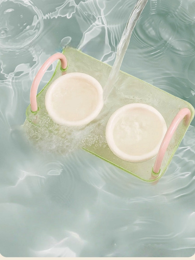 Adjustable Anti-Spill Double Pet Bowl