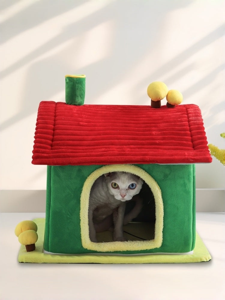 TOOCAT “MaiMai House” Enclosed Pet Cave
