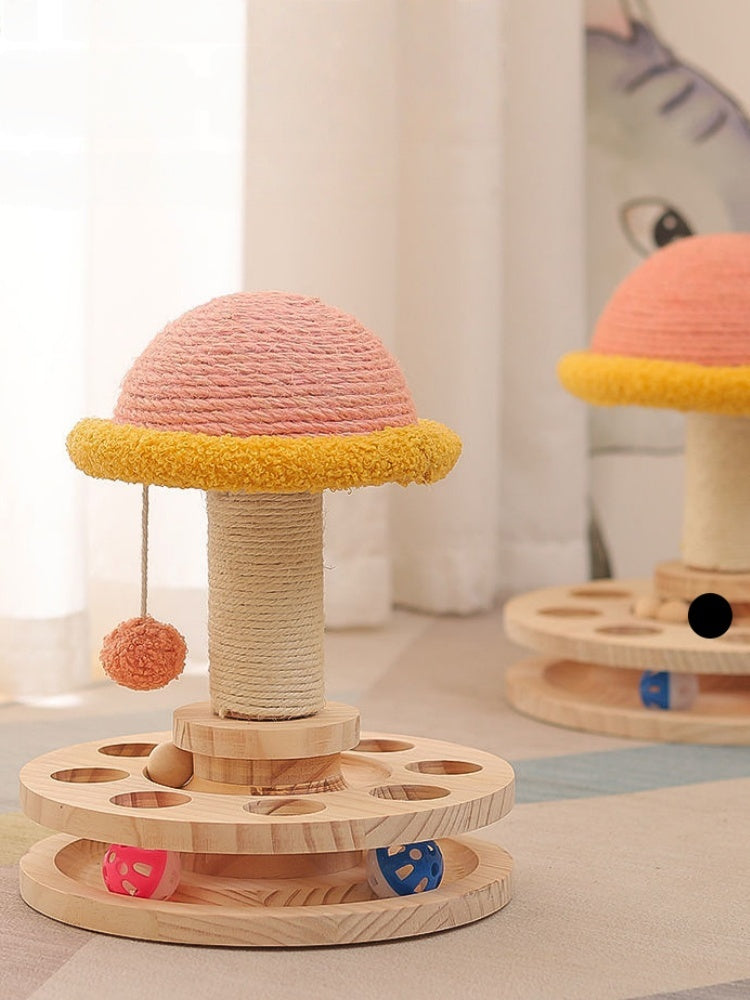 Firewheel Sisal Cat Scratching Post