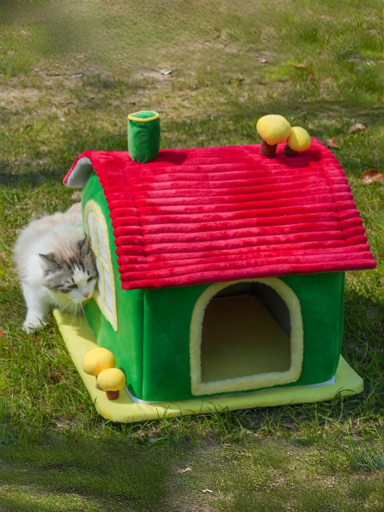 TOOCAT “MaiMai House” Enclosed Pet Cave