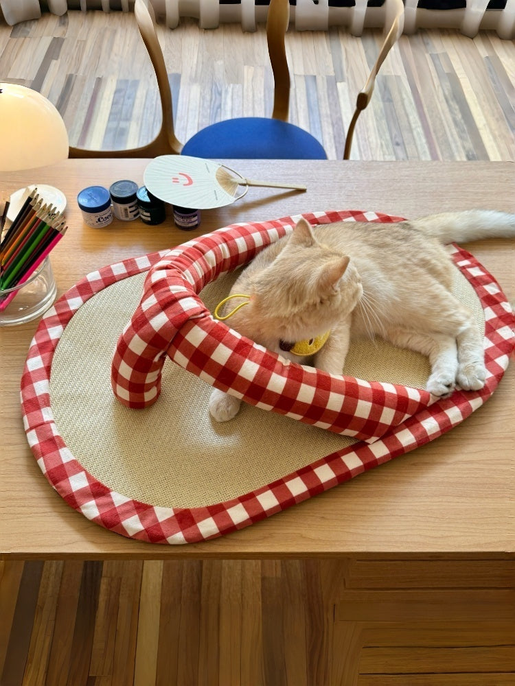 Summer “Slipper” Rattan Pet Bed