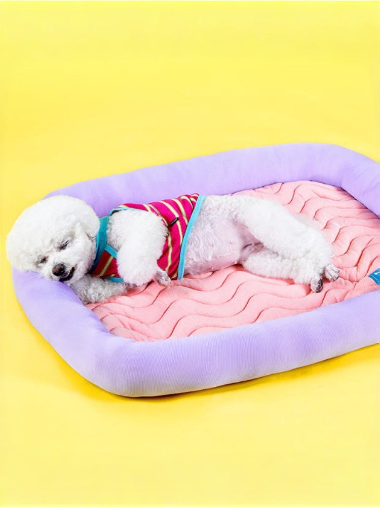 Ice-Silk Cooling Pet Bed
