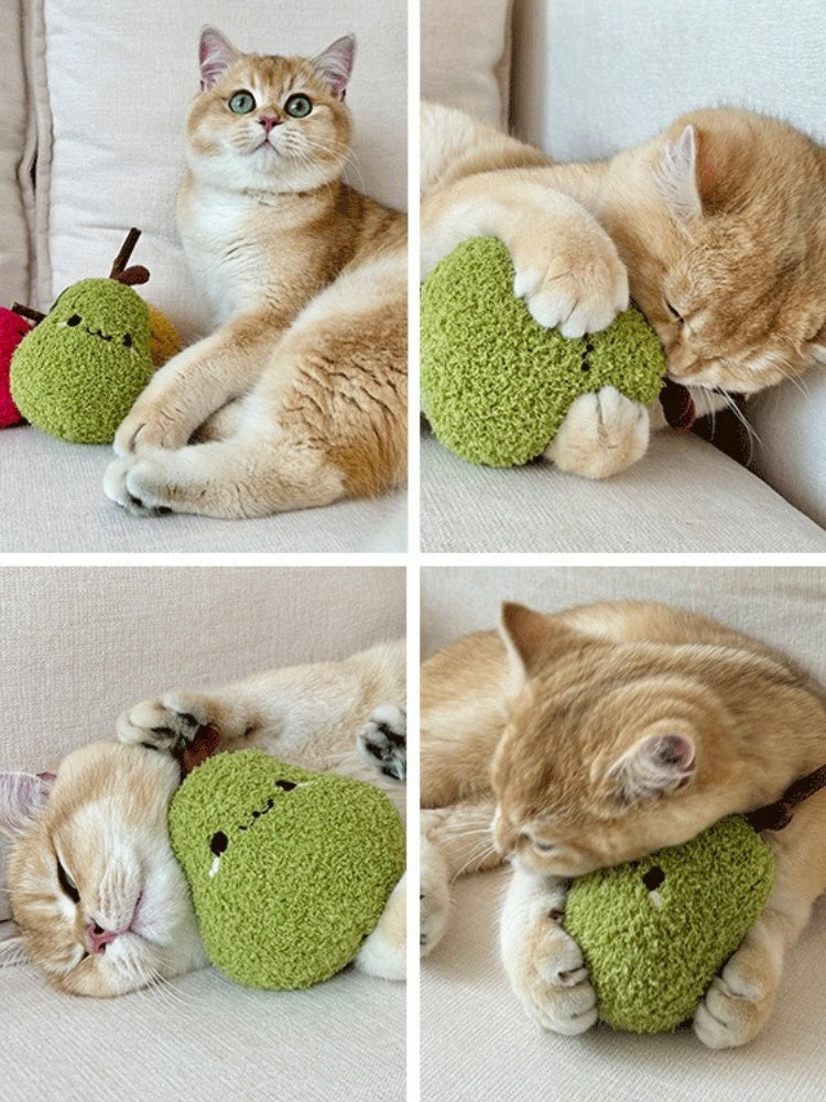 TOOCAT Pear Cat Chew Toy