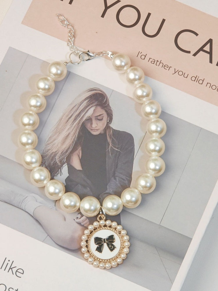 Princess-style Pet Necklace Jewelry