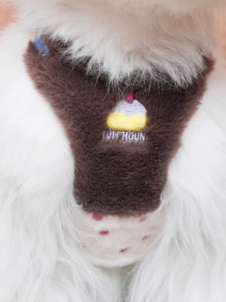 Tuffhound Winter Plush Vest Harness