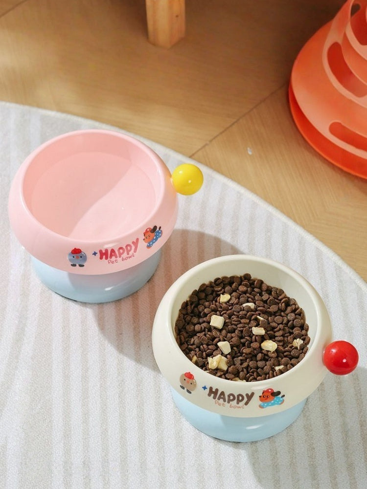 Ice Cream Stainless Pet Bowl