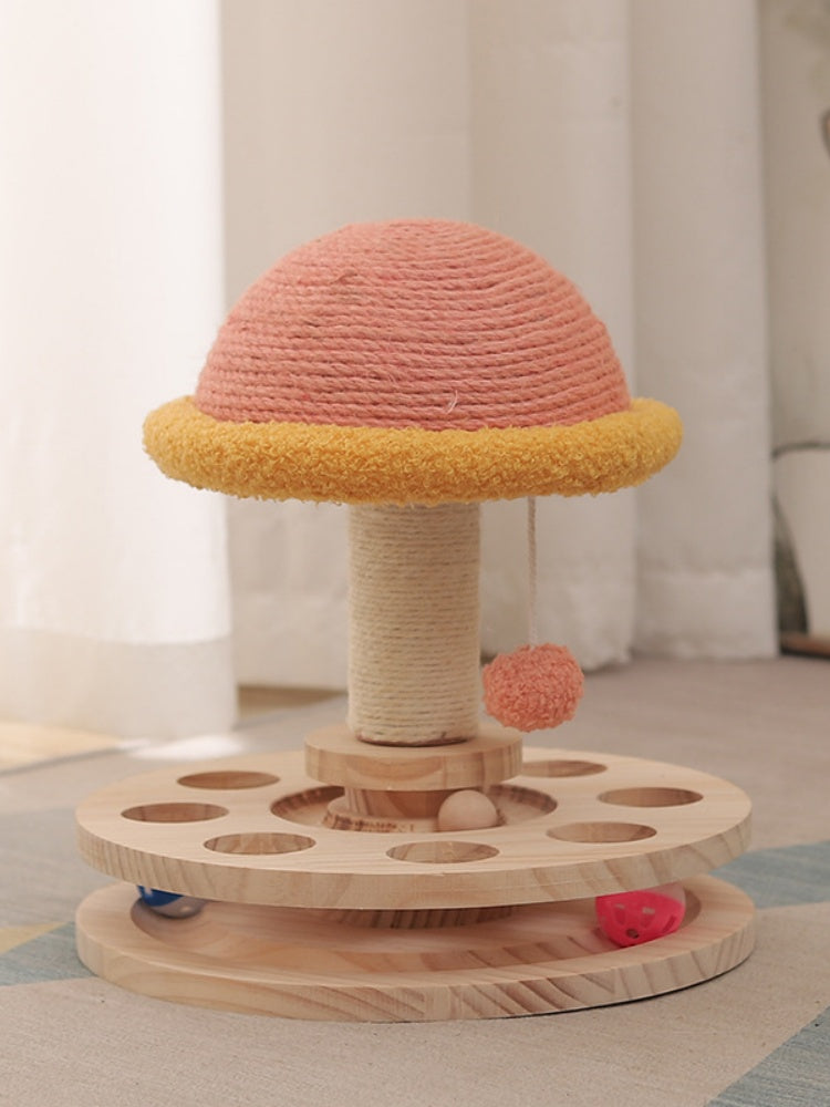 Firewheel Sisal Cat Scratching Post