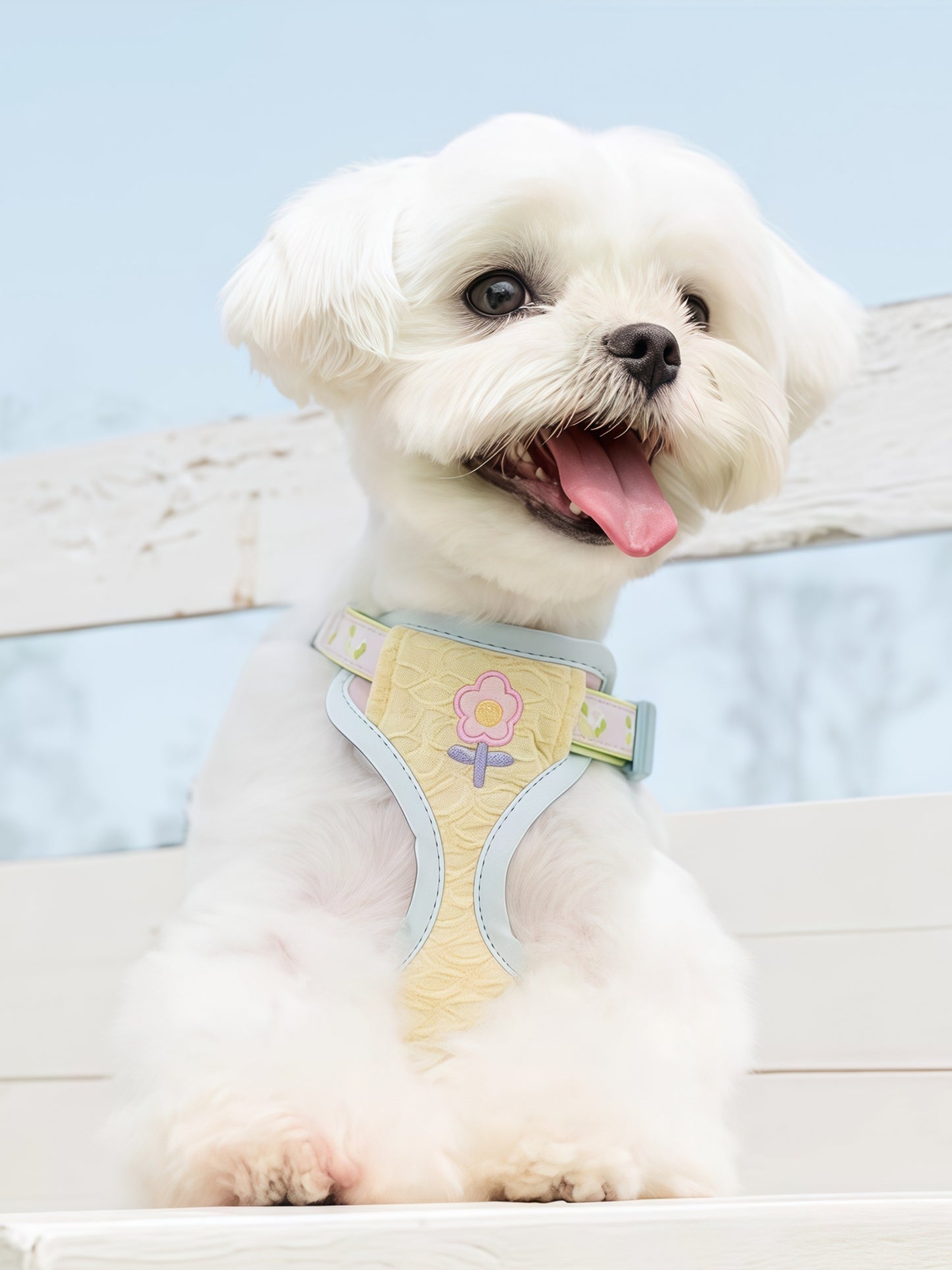 Ultra-Light Two-Piece Floral Harness