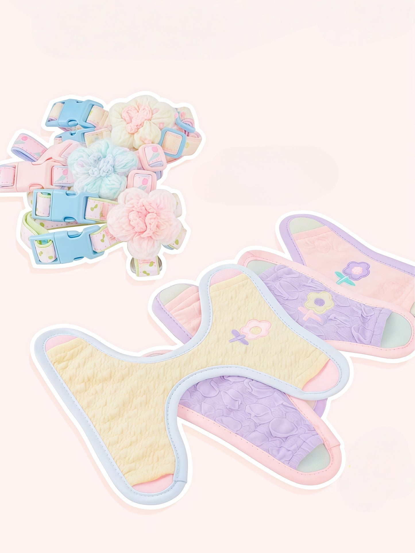 Ultra-Light Two-Piece Floral Harness