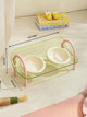 Adjustable Anti-Spill Double Pet Bowl