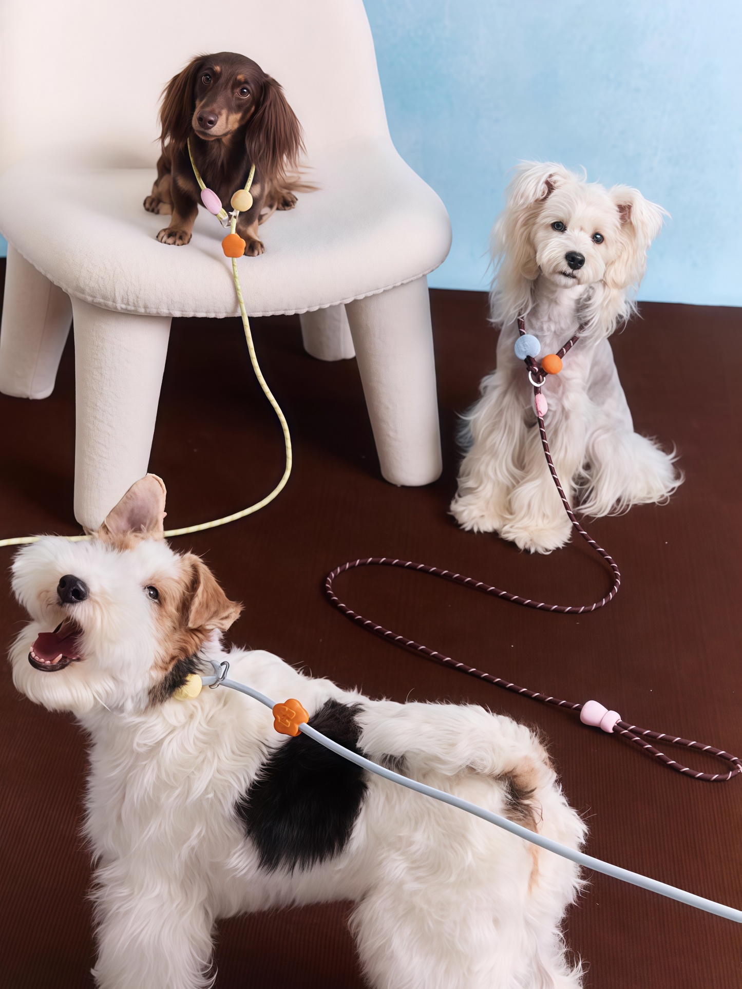 Adjustable Slip Lead Dog Leash