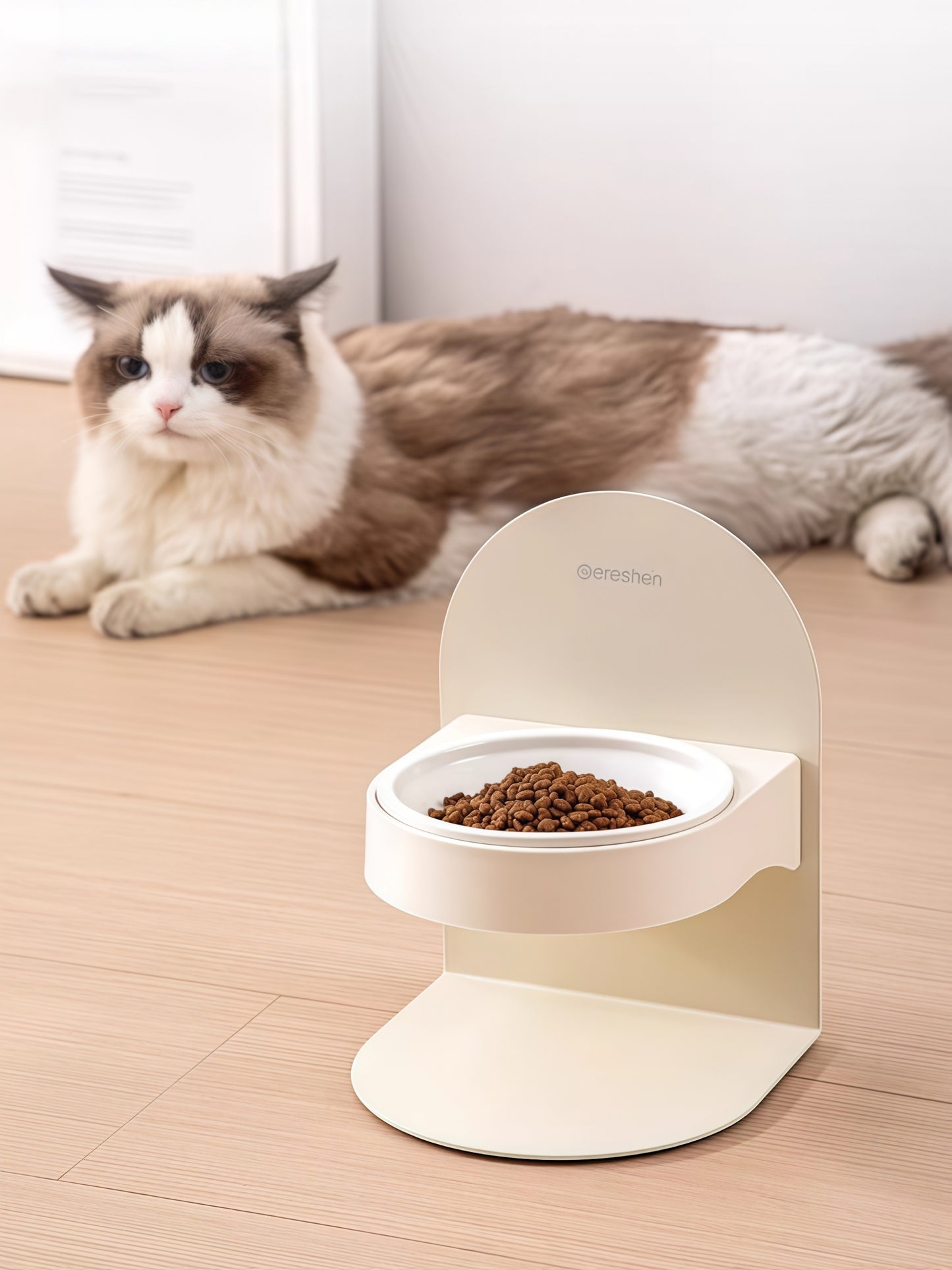 Strong-Magnet Adjustable Ceramic Pet Bowl