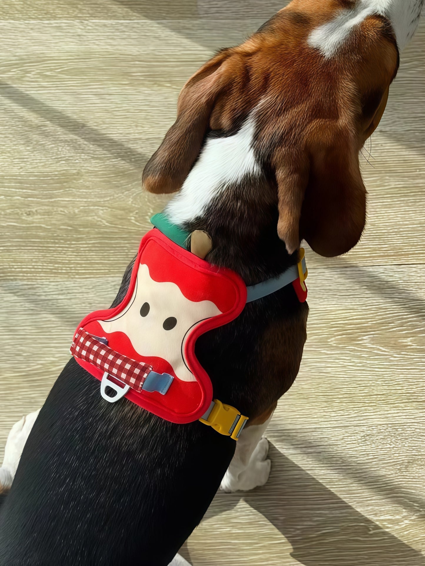 Apple-Print Pet Harness