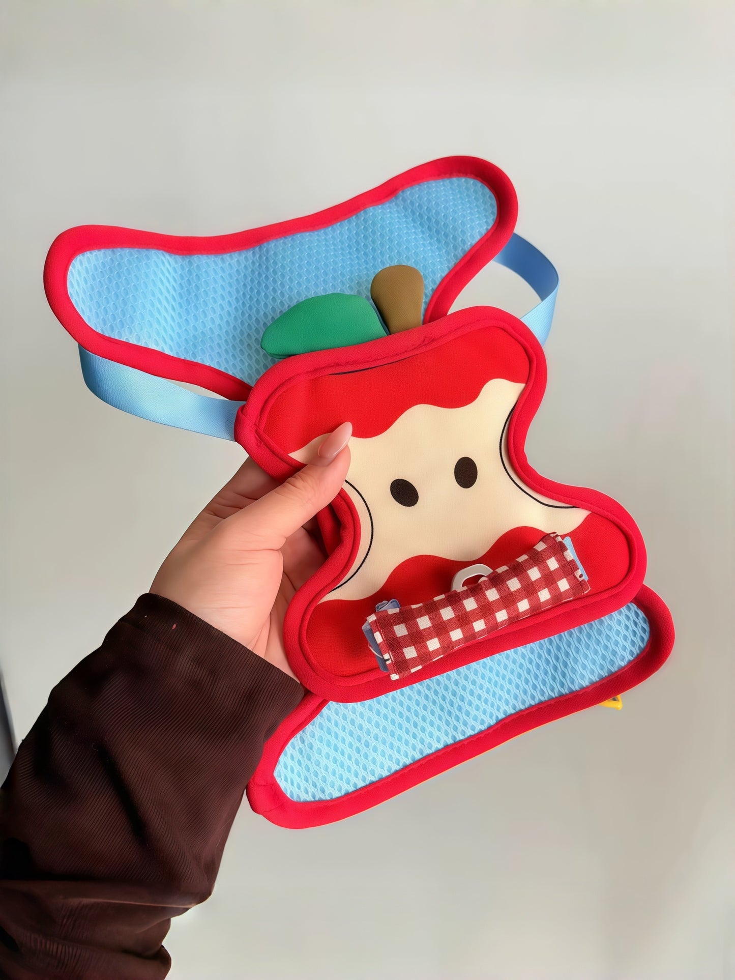 Apple-Print Pet Harness