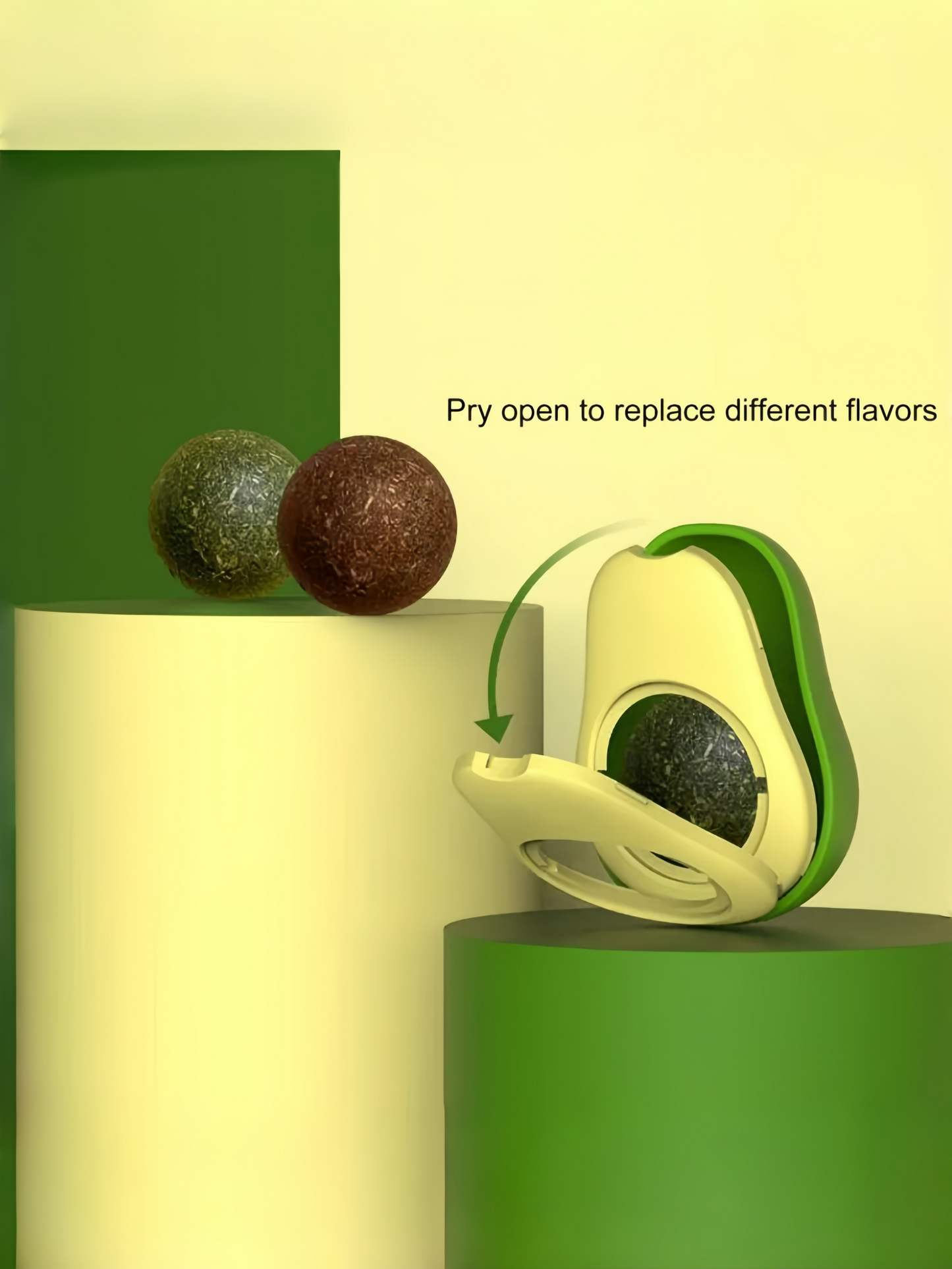 Avocado Catnip Wall Toy