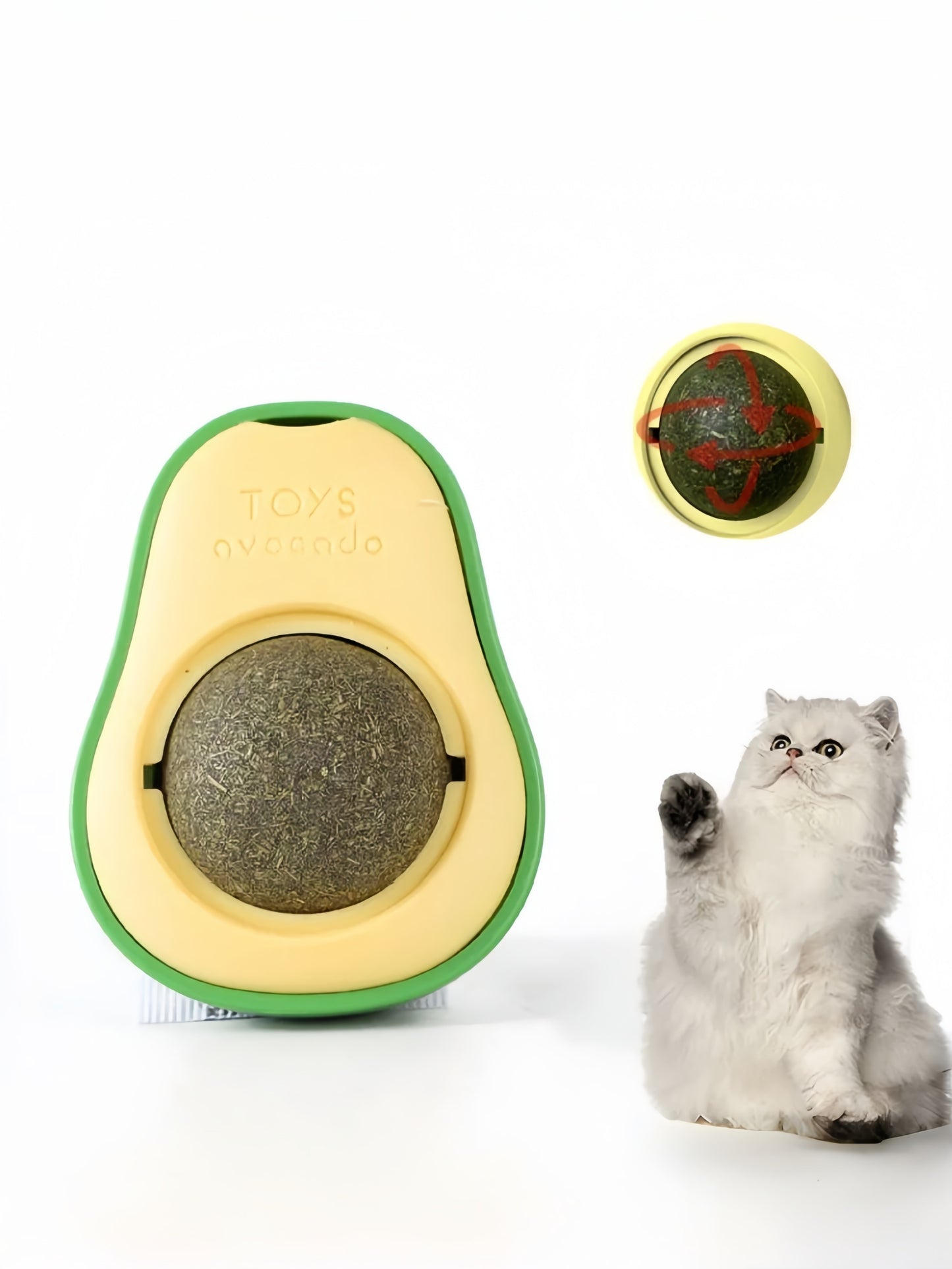 Avocado Catnip Wall Toy