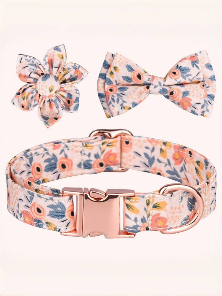 Engravable Dog Collar & Leash Set