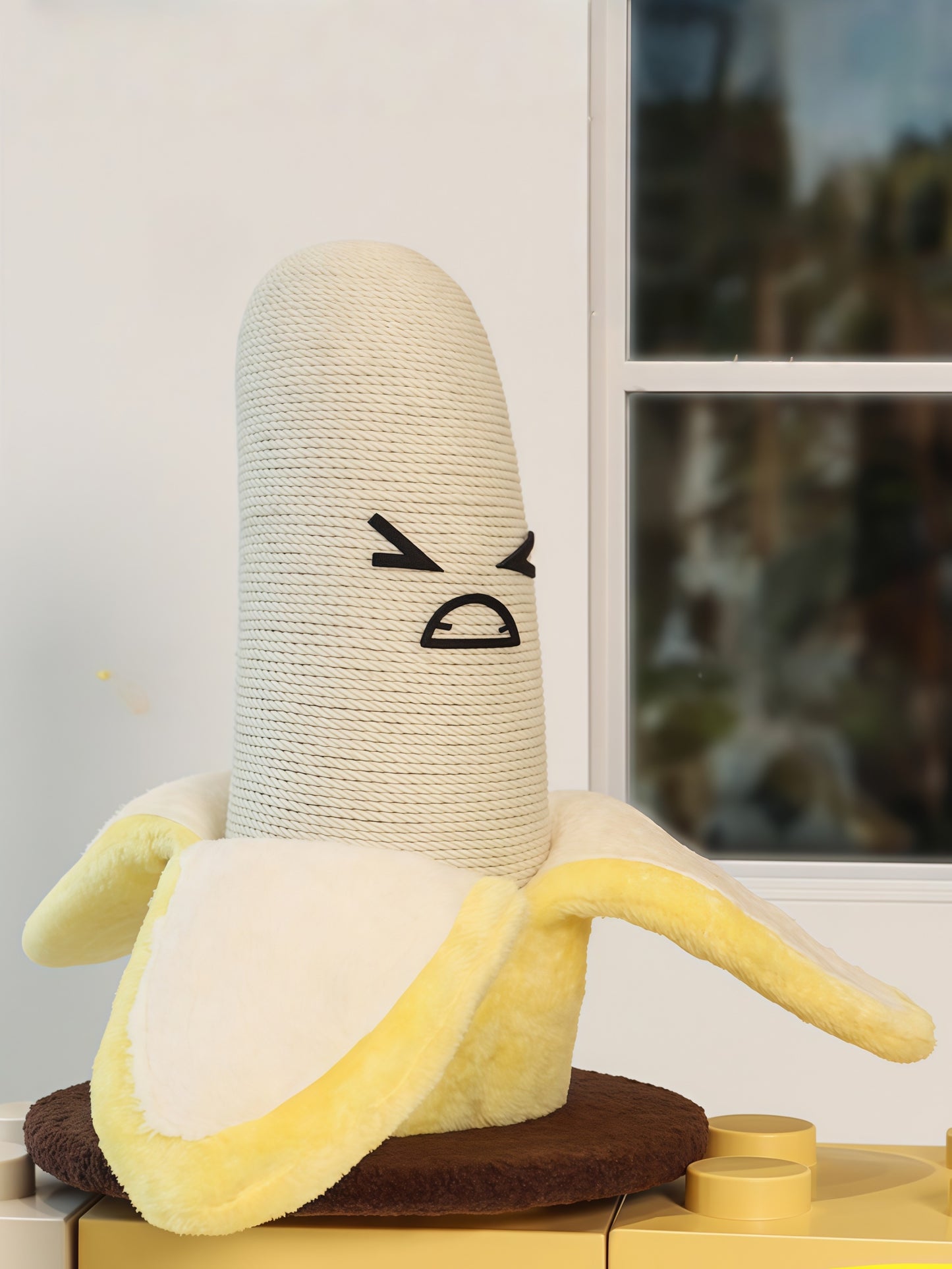 Banana Cat Scratching Post