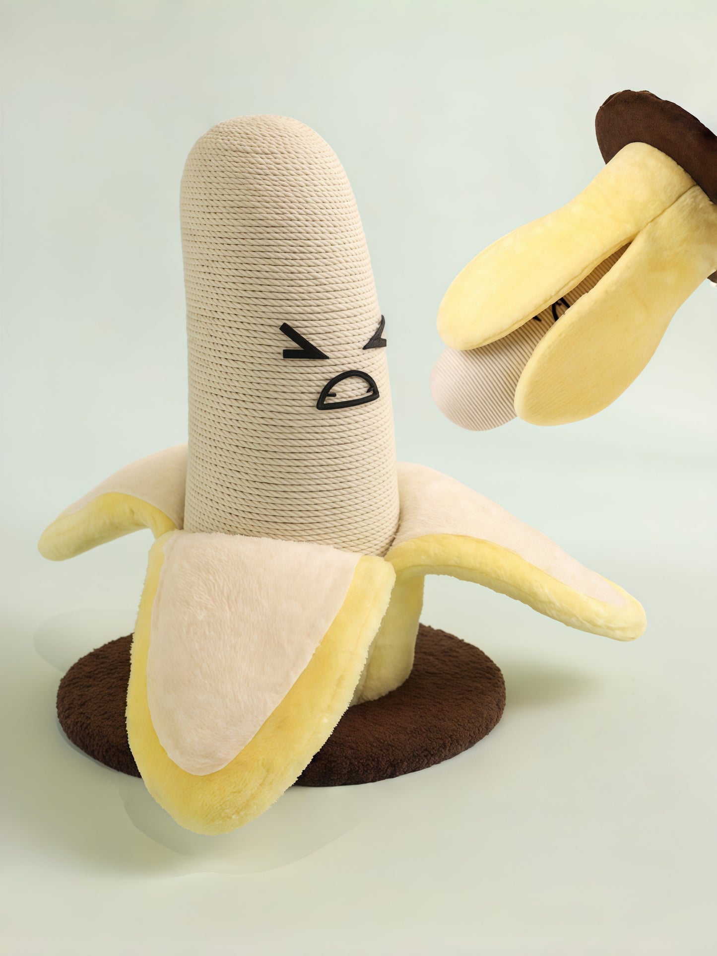Banana Cat Scratching Post